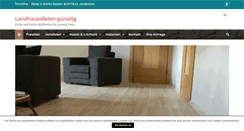Desktop Screenshot of landhausdielenguenstig.de
